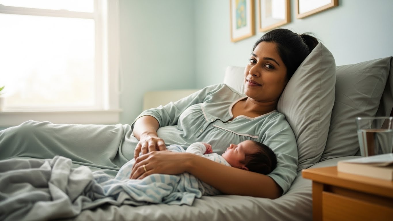 First 45 days of Ayurvedic postnatal recovery known as Sutika Kala
